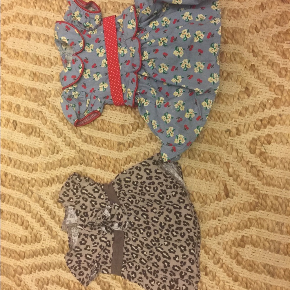 2 American Girl Dresses.